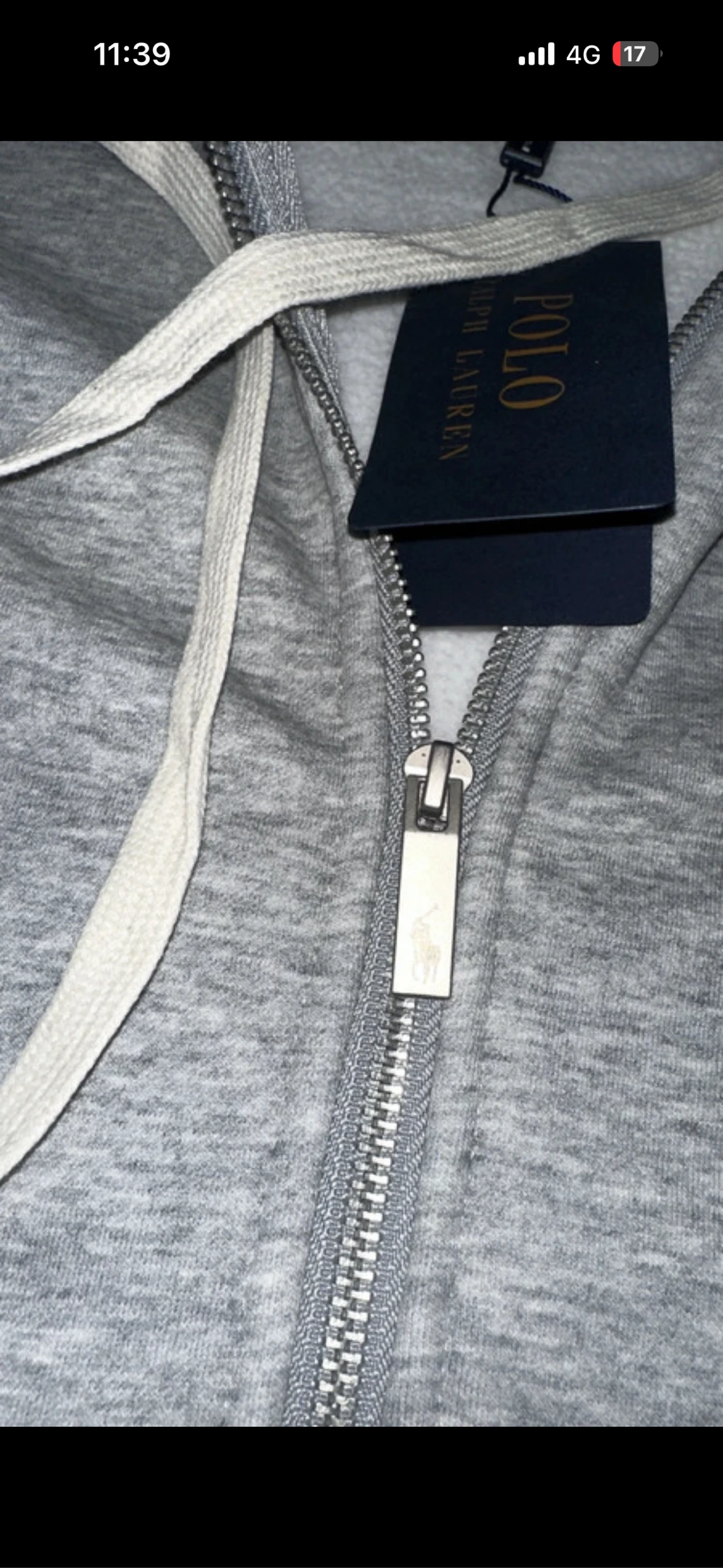 Veste zip Ralph Lauren gris  – photo 3